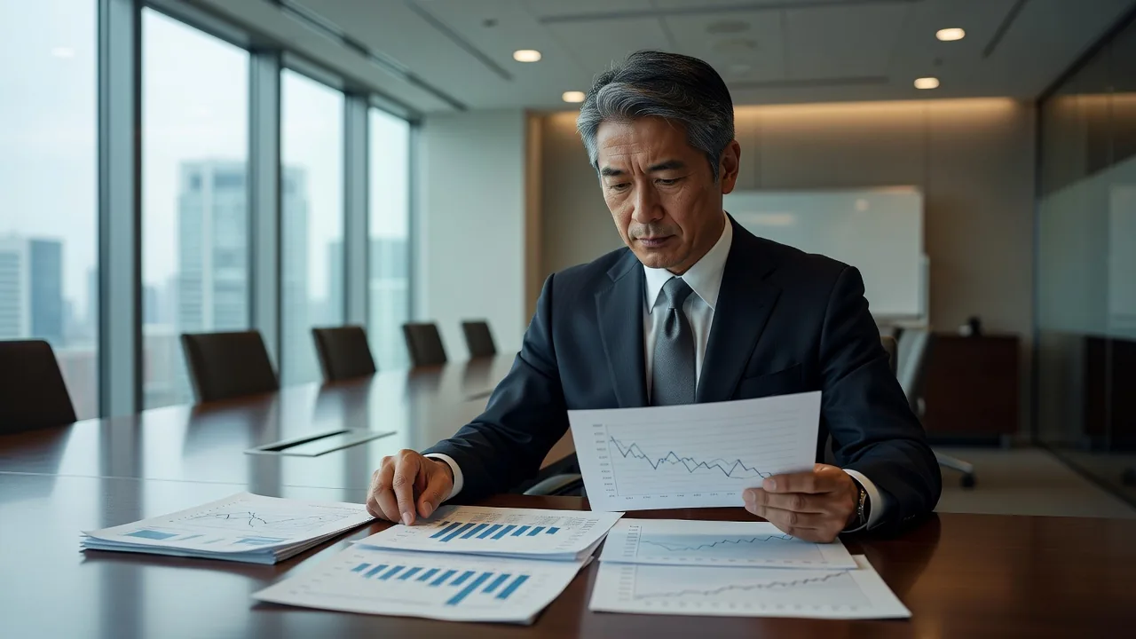 Business financial review meeting